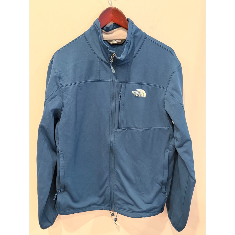 The North Face Apex Bionic 2 Softshell Jacket Blue Mens Large‎ NF0A3VM8 F19